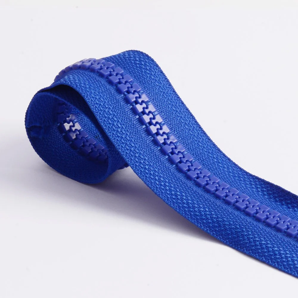 Ningbo sunshine import and export co., ltd. | custom made weight plastic zipper long chain in roll package