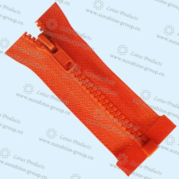 Ningbo sunshine import and export co., ltd. | all size length plastic zipper resin teeth