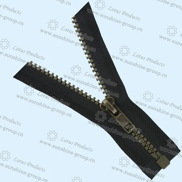 Ningbo sunshine import and export co., ltd. | all size length plastic zipper resin teeth