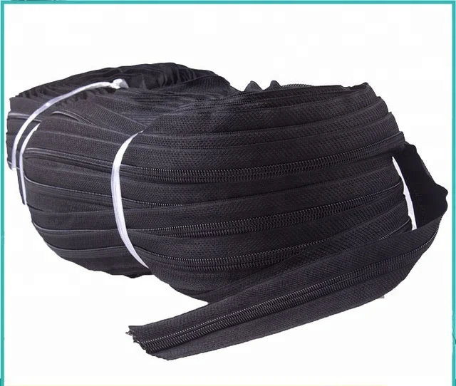 Ningbo sunshine import and export co., ltd. | nylon zipper rolls long chain 5# nylon zipper rolls