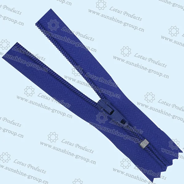 Ningbo sunshine import and export co., ltd. | 5# nylon zipper zipper with different size nylon zipper