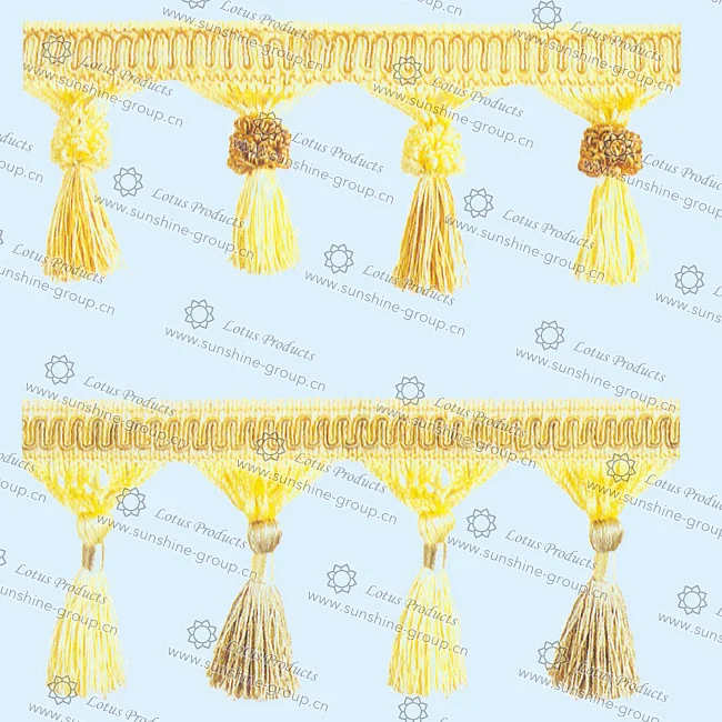 Ningbo sunshine import and export co., ltd. | curtain tassel fringe trimming 015