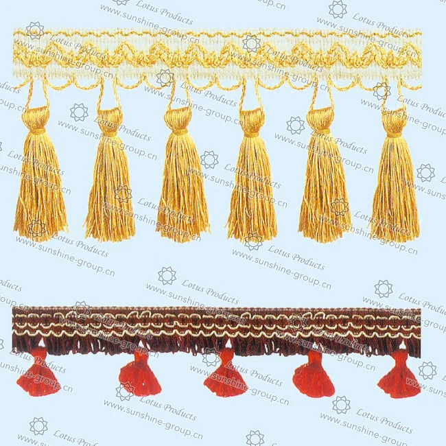 Ningbo sunshine import and export co., ltd. | curtain tassel fringe trimming 016