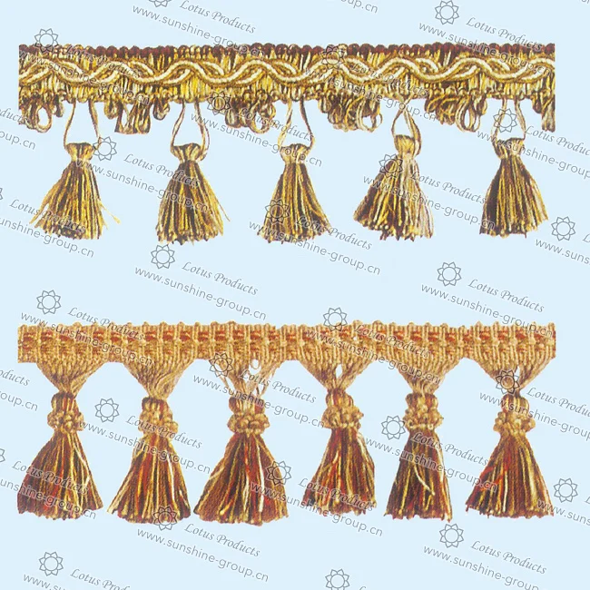 Ningbo sunshine import and export co., ltd. | curtain tassel fringe trimming 008