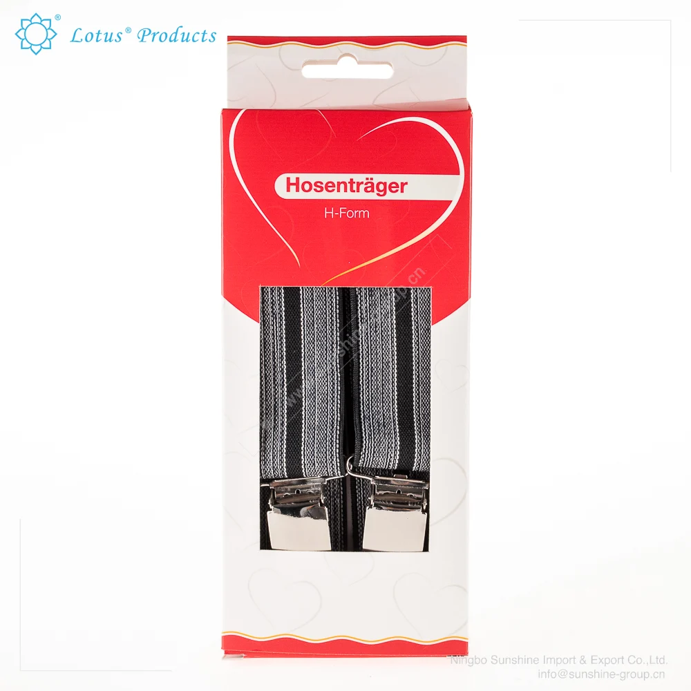 Ningbo sunshine import and export co., ltd. | customized suspenders adjustable braces