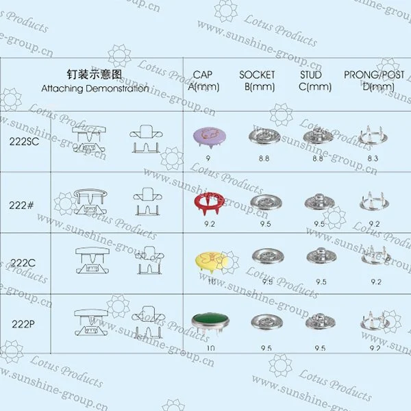 Ningbo sunshine import and export co., ltd. | buttons for clothing