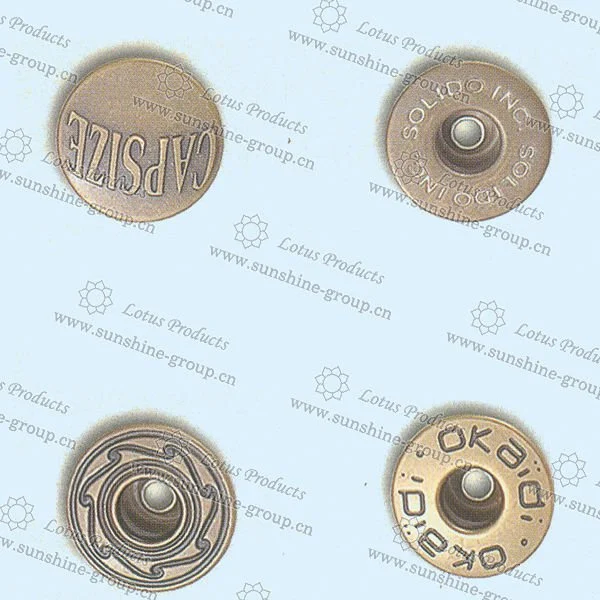 Ningbo sunshine import and export co., ltd. | brass jeans buttons