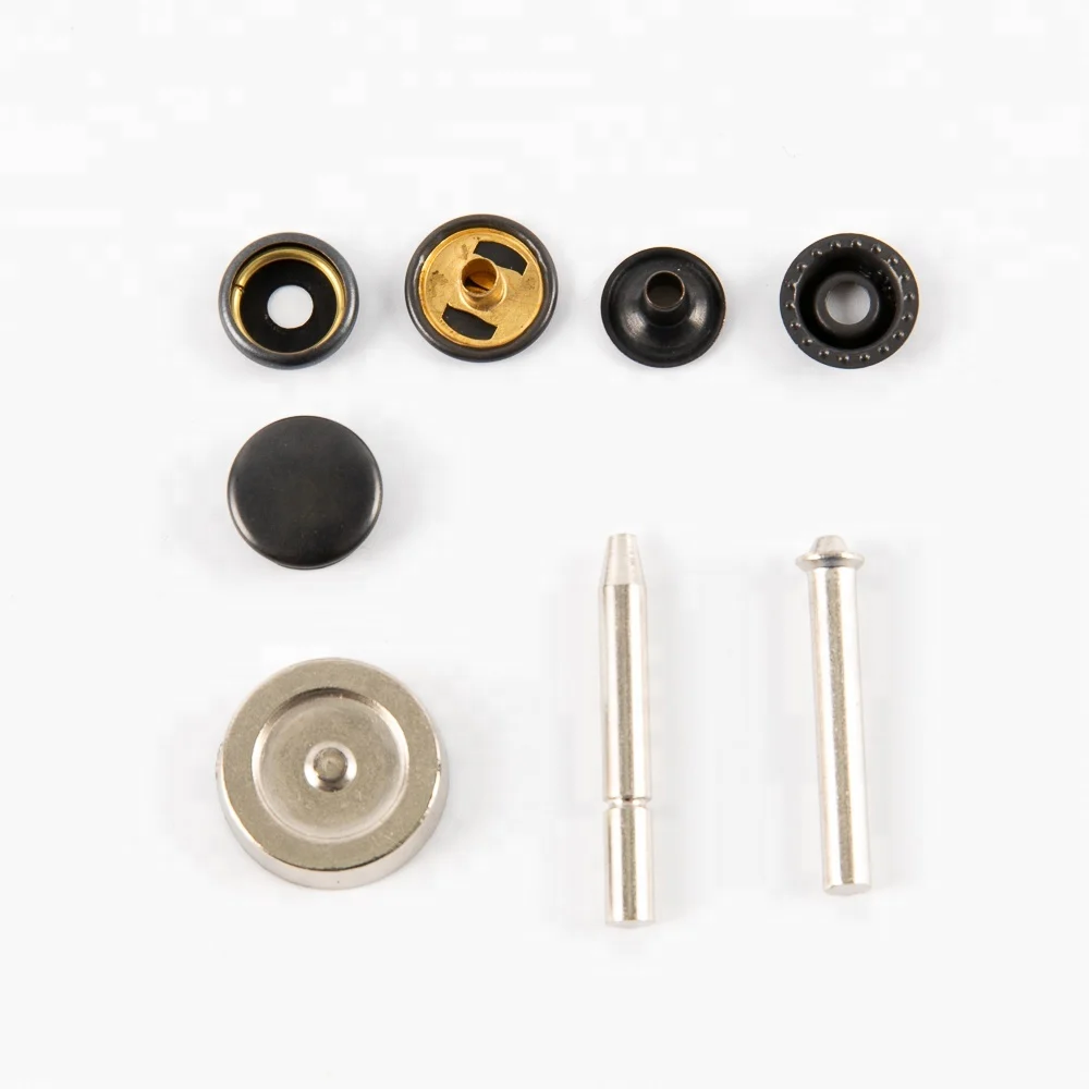 Ningbo sunshine import and export co., ltd. | push button snap fastener spring snap button brass metal snap button press stud