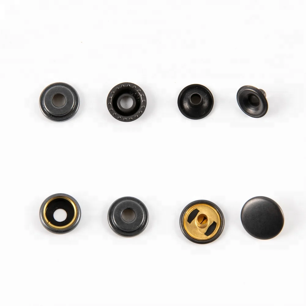 Ningbo sunshine import and export co., ltd. | push button snap fastener spring snap button brass metal snap button press stud