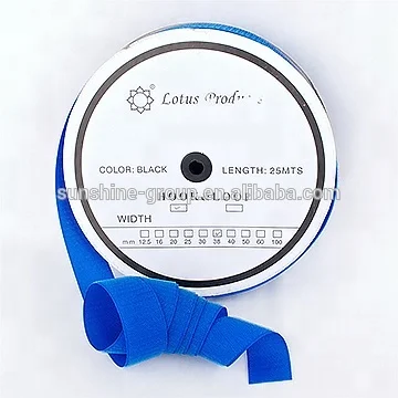 Ningbo sunshine import and export co., ltd. | customized color 12 - 100mm width nylon hook and loop band for garment