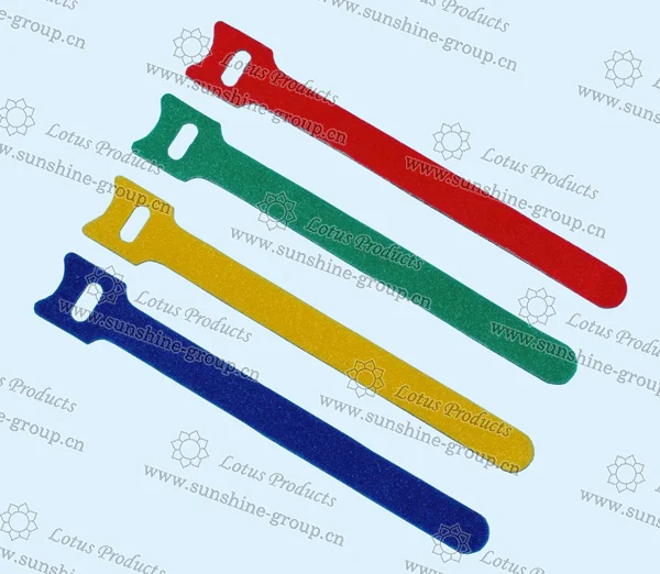 Ningbo sunshine import and export co., ltd. | 100% colorful polyester hook & loop fastener001