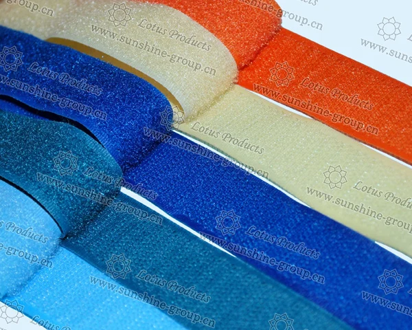 Ningbo sunshine import and export co., ltd. | colorful hook and loop fastener for garment