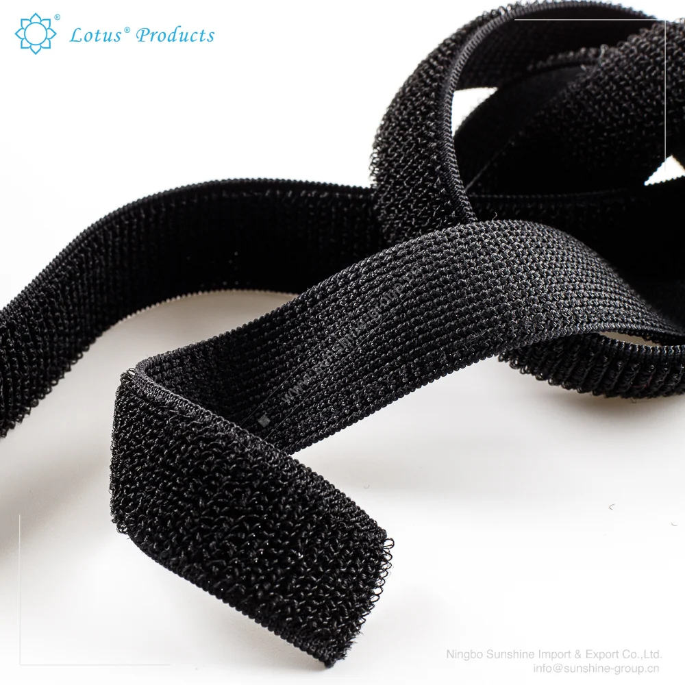 Ningbo sunshine import and export co., ltd. | nylon elastic hook fastener tape