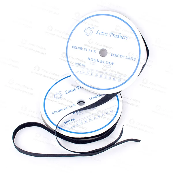 Ningbo sunshine import and export co., ltd. | nylon mixed polyester hook& loop tape for garment