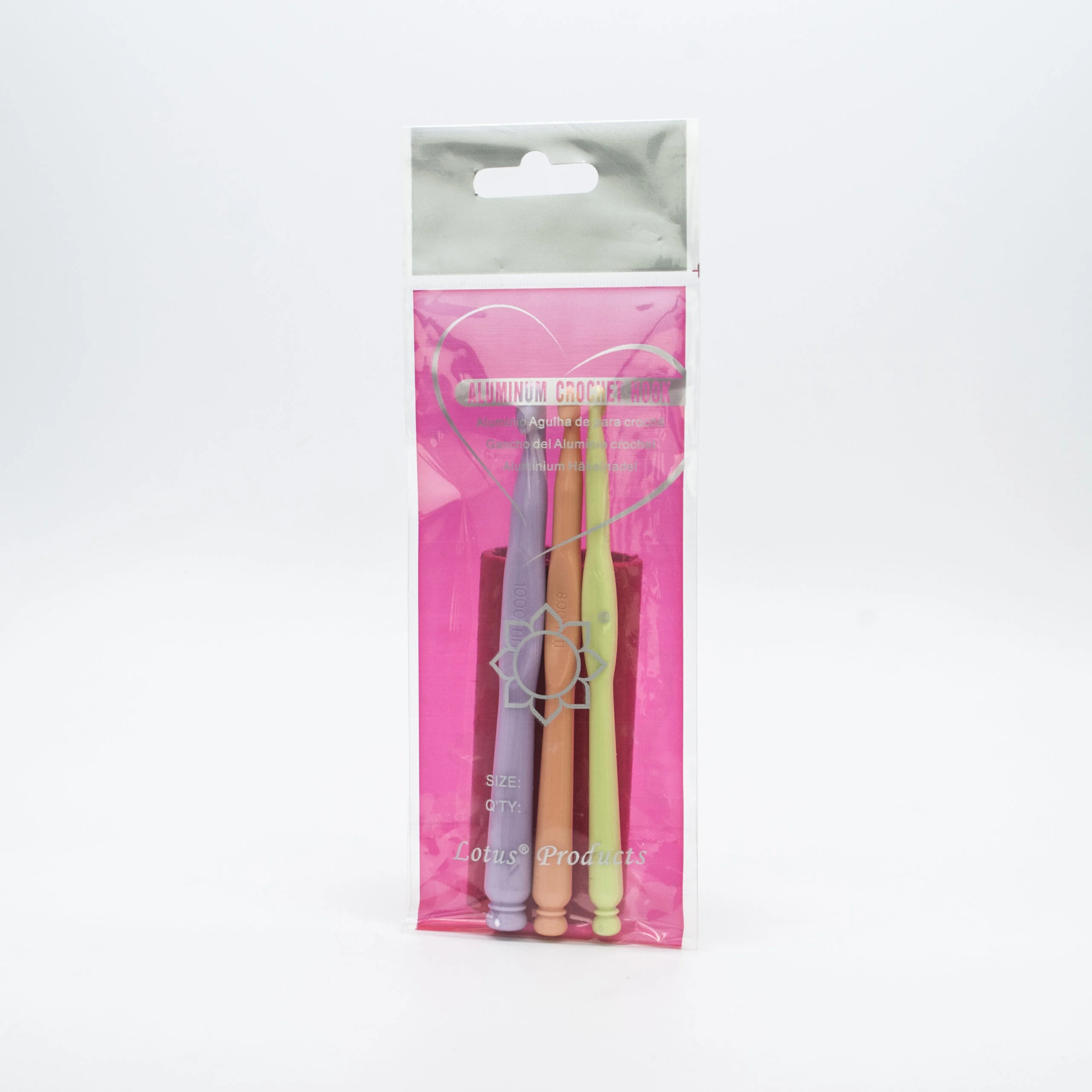Ningbo sunshine import and export co., ltd. | assorted color 6.5mm+8mm+10mm set eco-friendly material crochet hook
