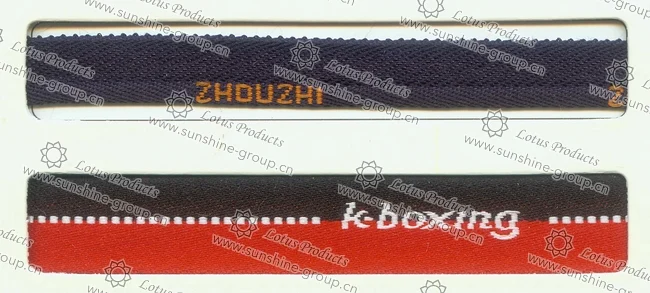Ningbo sunshine import and export co., ltd. | woven label tape j