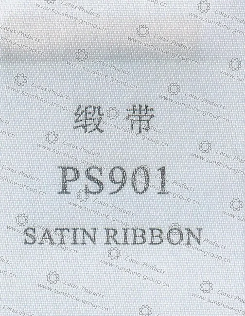 Ningbo sunshine import and export co., ltd. | label tape - satin ribbon ps901