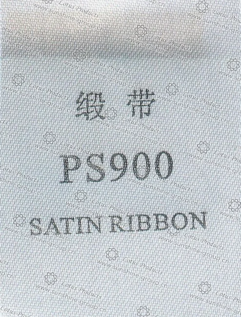 Ningbo sunshine import and export co., ltd. | label tape - satin ribbon ps900