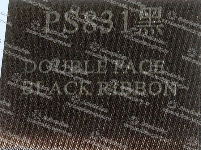 Ningbo sunshine import and export co., ltd. | label tape - double face black ribbon ps831