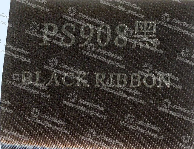 Ningbo sunshine import and export co., ltd. | label tape - black ribbon ps908
