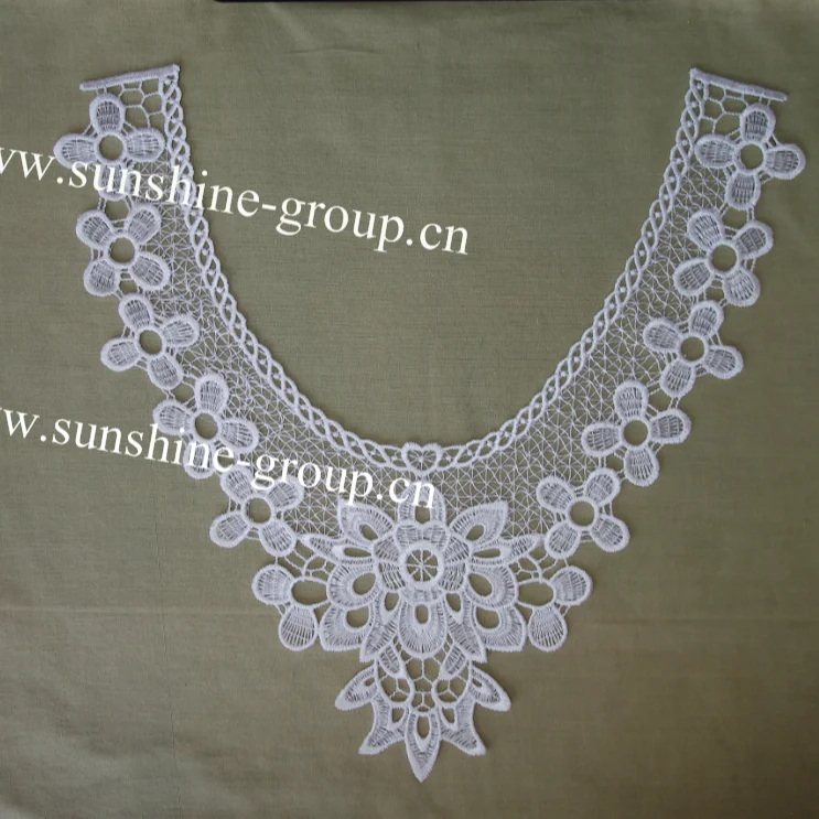 Ningbo sunshine import and export co., ltd. | embroidery lace collar for dresses-015