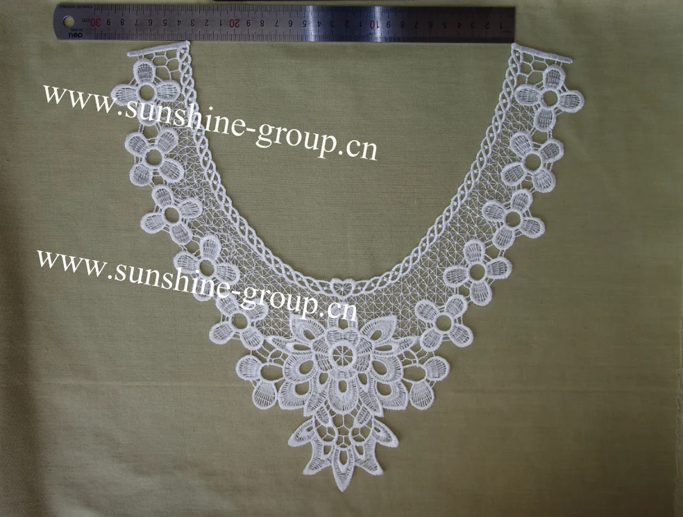 Ningbo sunshine import and export co., ltd. | embroidery lace collar for dresses-015