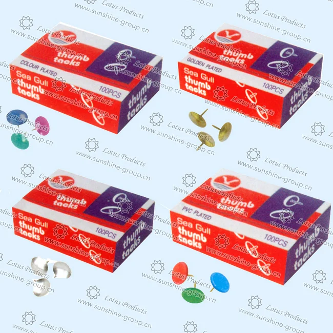 Ningbo sunshine import and export co., ltd. | thumb tack - colorful