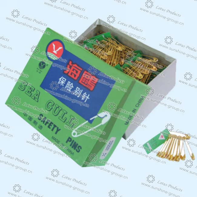 Ningbo sunshine import and export co., ltd. | safety pin golden 1