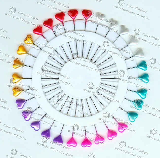 Ningbo sunshine import and export co., ltd. | pearl head pin - heart