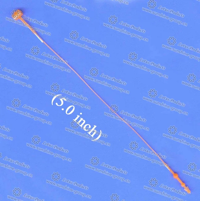 Ningbo sunshine import and export co., ltd. | loop tie h 5.0inch orange