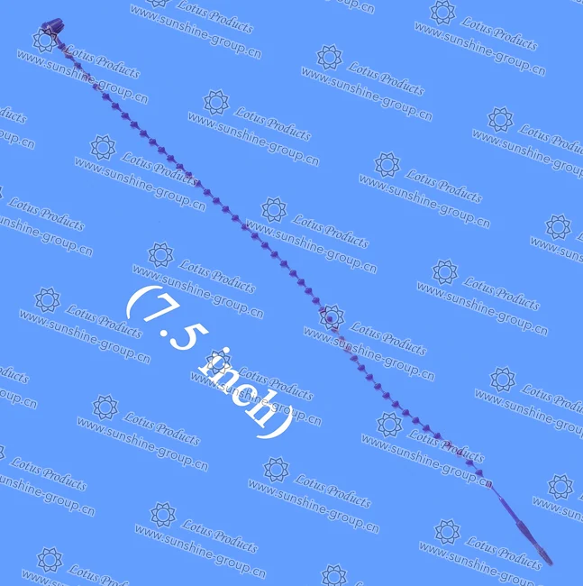 Ningbo sunshine import and export co., ltd. | loop tie 7.5inch blue