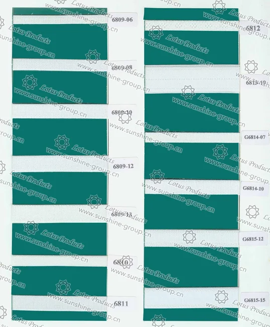 Ningbo sunshine import and export co., ltd. | elastic trimming sample card 5