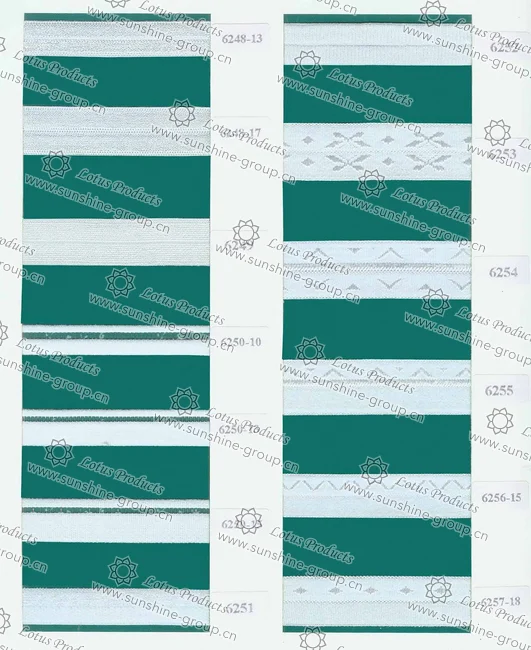 Ningbo sunshine import and export co., ltd. | elastic trimming sample card 11