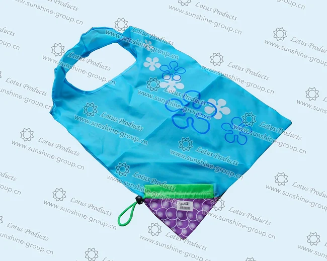 Ningbo sunshine import and export co., ltd. | folding shopping bag blue