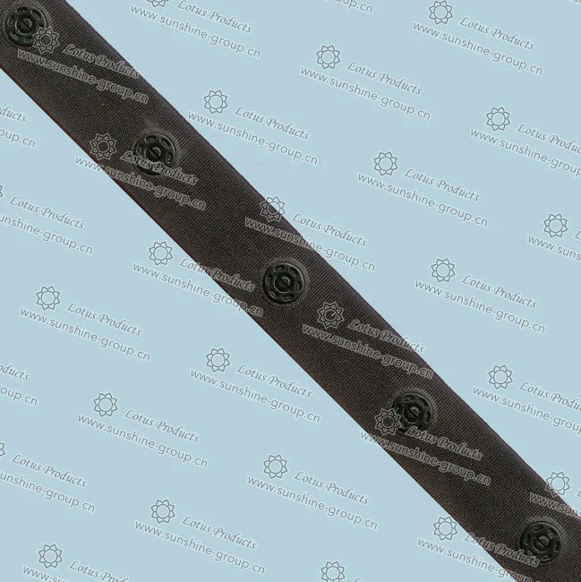 Ningbo sunshine import and export co., ltd. | snap button tape 36mm x 36mm black