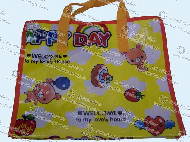 Ningbo sunshine import and export co., ltd. | shopping bags 33.3cm x 12.4cm x 27.7cm b