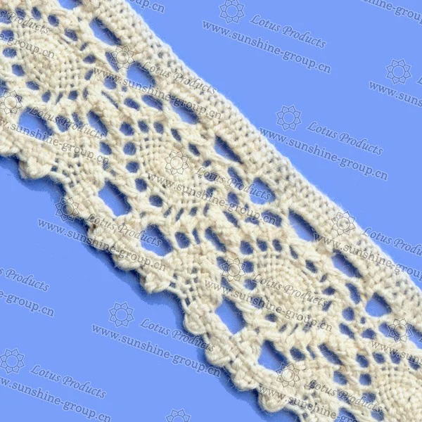 Ningbo sunshine import and export co., ltd. | fashion cotton lace 100% cotton lace fabric