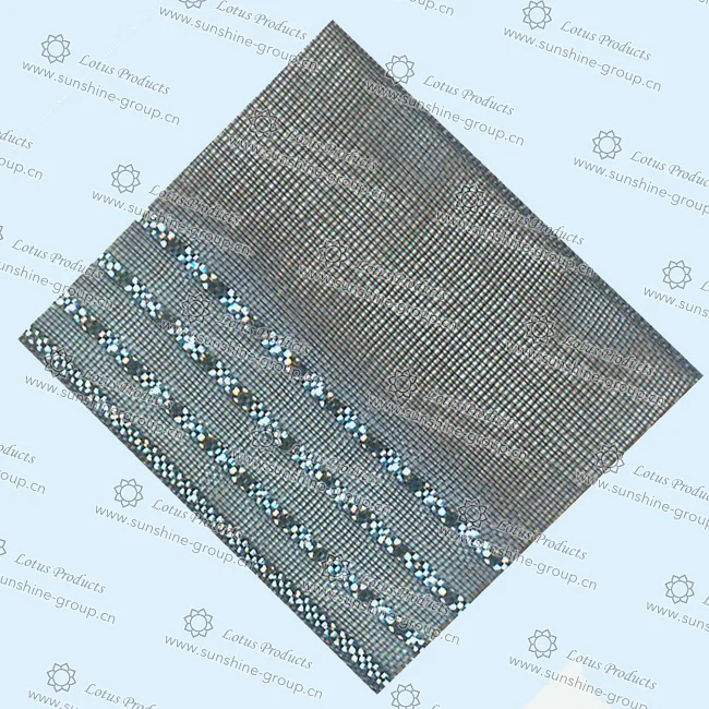 Ningbo sunshine import and export co., ltd. | organza ribbon sample card b 060