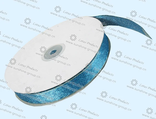 Ningbo sunshine import and export co., ltd. | metalic ribbon blue