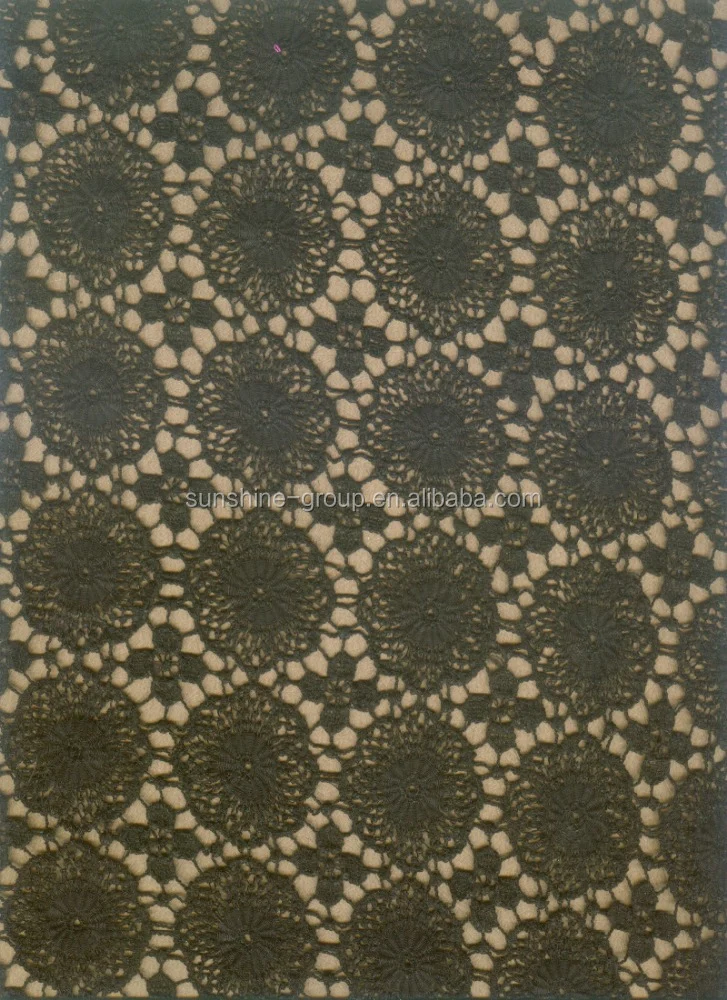 Ningbo sunshine import and export co., ltd. | fashion black chemical lace trimming