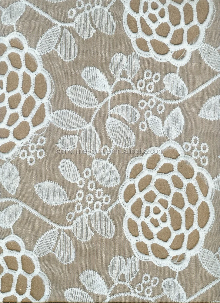 Ningbo sunshine import and export co., ltd. | fashion chemical lace trimming for apparel-01, chinese lace fabric, garment