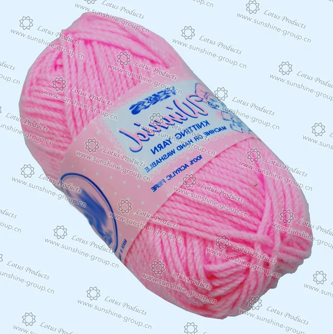 Ningbo sunshine import and export co., ltd. | acrylic yarn pink