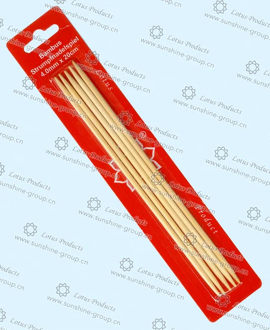 Ningbo sunshine import and export co., ltd. | bamboo sock knitting needle 4.0mm x 20cm