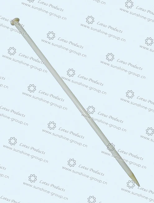 Ningbo sunshine import and export co., ltd. | plastic knitting needle us10 6.0mm white