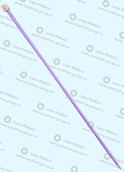Ningbo sunshine import and export co., ltd. | alu knitting needle 5.0mm purple