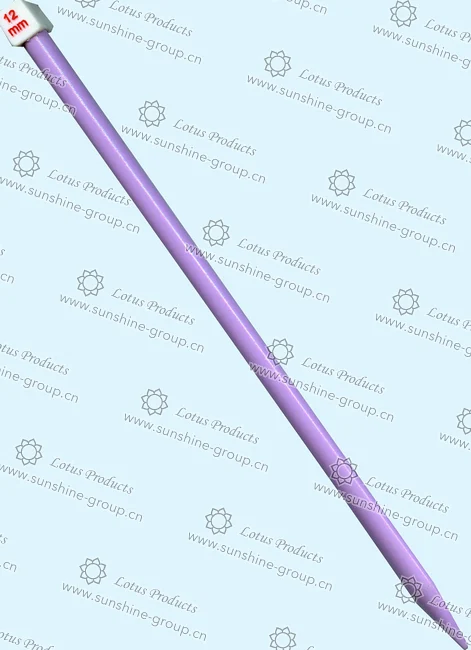 Ningbo sunshine import and export co., ltd. | alu knitting needle 12.0mm purple