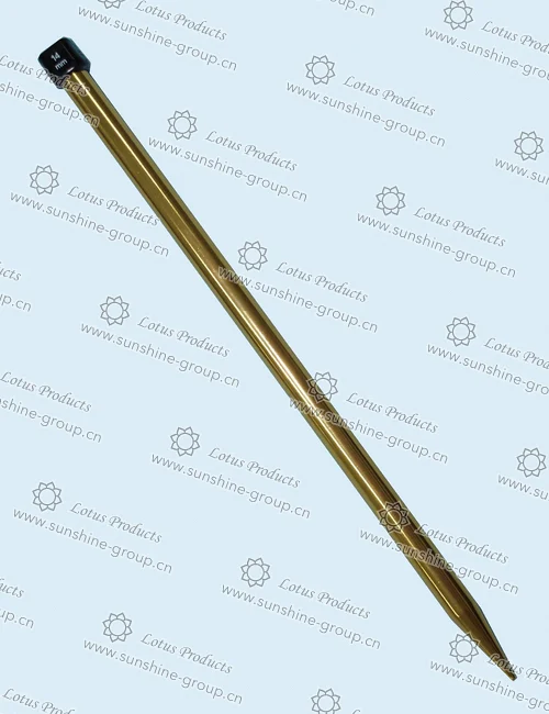 Ningbo sunshine import and export co., ltd. | alu knitting needle 14mm gold