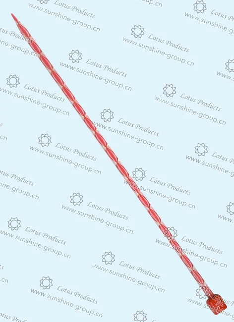 Ningbo sunshine import and export co., ltd. | acrylic knitting needle 6.0mm red