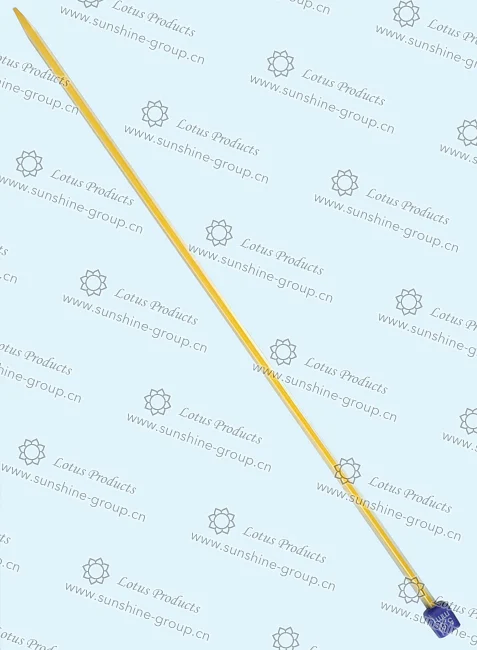 Ningbo sunshine import and export co., ltd. | acrylic knitting needle 5.0mm yellow