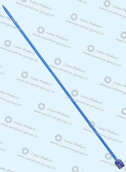 Ningbo sunshine import and export co., ltd. | acrylic knitting needle 5.0mm blue